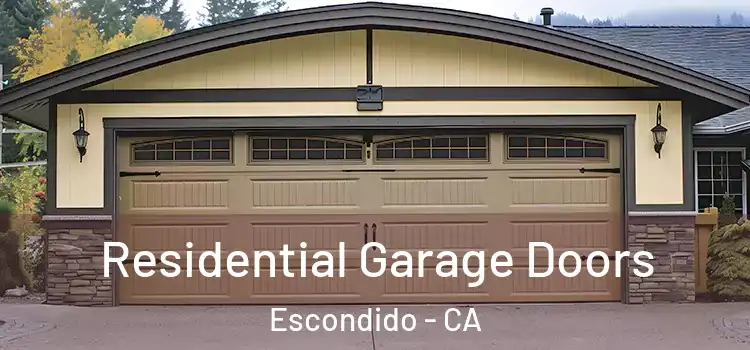  Residential Garage Doors Escondido - CA